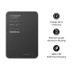 MOMAX Batterie externe magnétique 1-Power F.Pass+ 10000mAh avec câble USB-C intégré
