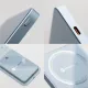 FORCELL Batterie externe compatible MagSafe F-Energy SuperSlim Bleu clair