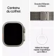 APPLE Watch Ultra 4 Bracelet Milanais Titane GPS + Cellular - Neuf Titan Naturel