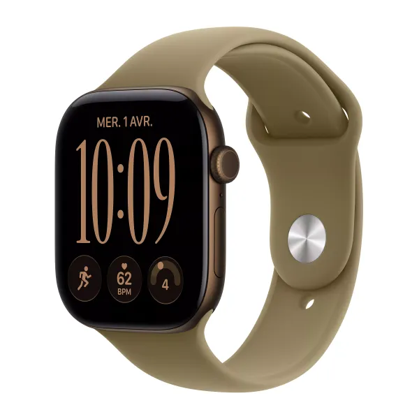 APPLE Watch Séries 12 Bracelet Sport WIFI - Neuf Bronze