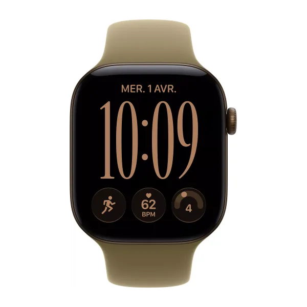 APPLE Watch Séries 12 Bracelet Sport WIFI - Neuf Bronze