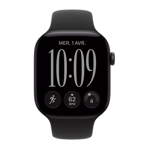 APPLE Watch Séries 12 Bracelet Sport WIFI + Cellular - Neuf Noir