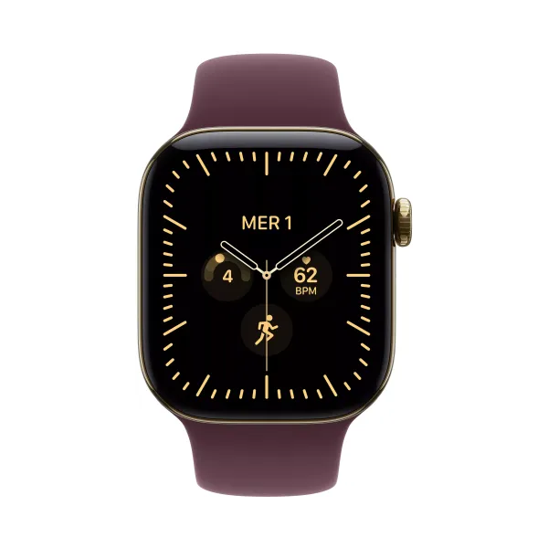 APPLE Watch Séries 12 Bracelet Sport WIFI + Cellular - Neuf Bordeaux