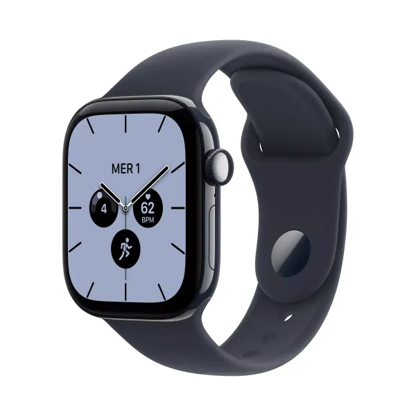 APPLE Watch Séries 12 Bracelet Sport WIFI + Cellular - Neuf Bleu marine