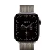 APPLE Watch Séries 12 Bracelet Milanais WIFI + Cellular - Neuf Argent
