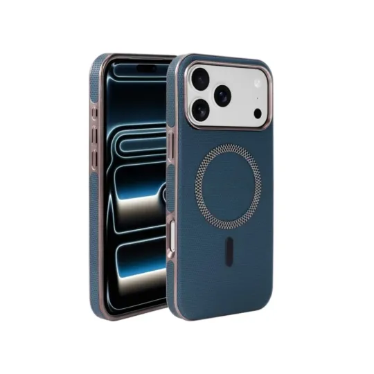 COVERME Coque WEAVE MagSafe iPhone Bleu