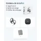 SHOKZ Open Fit Air 2- Ecouteurs bluetooth TWS à conduction aérienne Noir