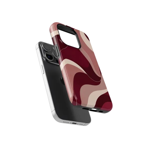 Volute Automne | Coque de téléphone 3D 2en1 Ultra-résistante