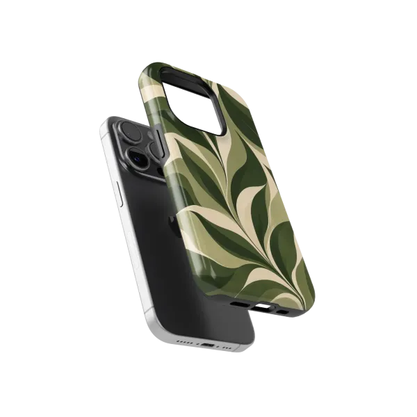 Olive Bloom| Coque de téléphone 3D 2en1 Ultra-résistante