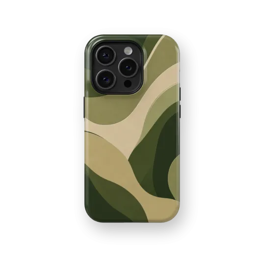 Olive Dune | Coque de téléphone 3D 2en1 Ultra-résistante
