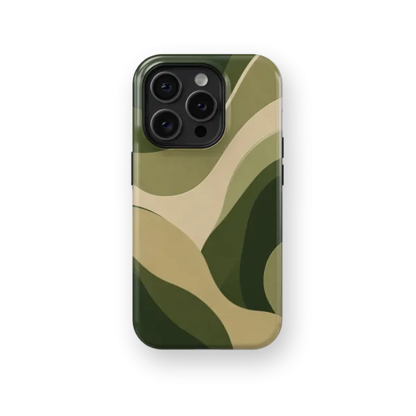 Olive Dune | Coque de téléphone 3D 2en1 Ultra-résistante