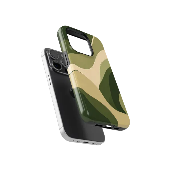Olive Dune | Coque de téléphone 3D 2en1 Ultra-résistante
