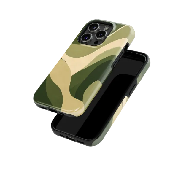 Olive Dune | Coque de téléphone 3D 2en1 Ultra-résistante