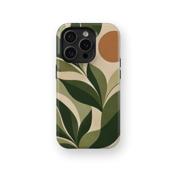 Olive Sunset | Coque de téléphone 3D 2en1 Ultra-résistante