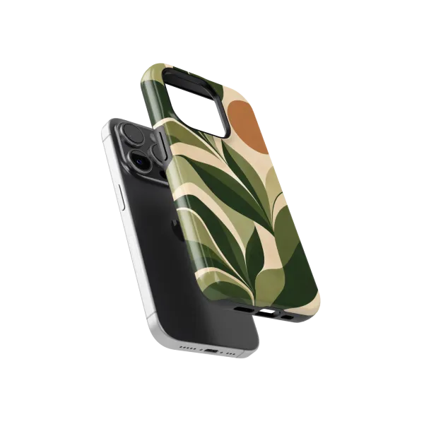 Olive Sunset | Coque de téléphone 3D 2en1 Ultra-résistante