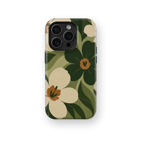 Olive Blossom | Coque de téléphone 3D 2en1 Ultra-résistante