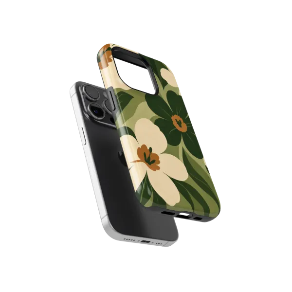 Olive Blossom | Coque de téléphone 3D 2en1 Ultra-résistante