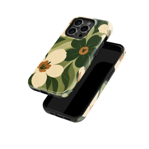 Olive Blossom | Coque de téléphone 3D 2en1 Ultra-résistante