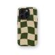 Olive Checker | Coque de téléphone 3D 2en1 Ultra-résistante