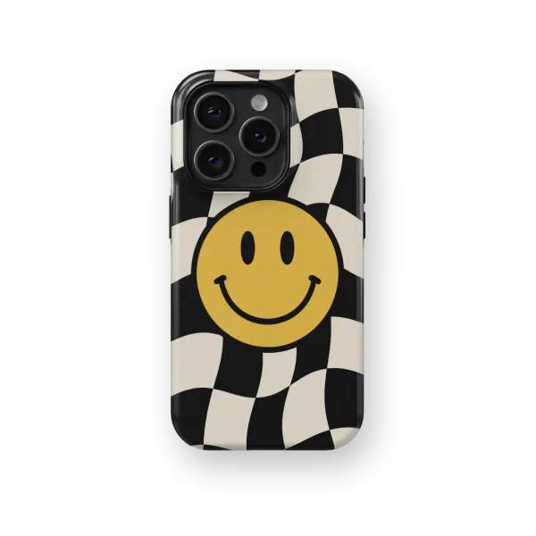 Smiley Race | Coque de téléphone 3D 2en1 Ultra-résistante
