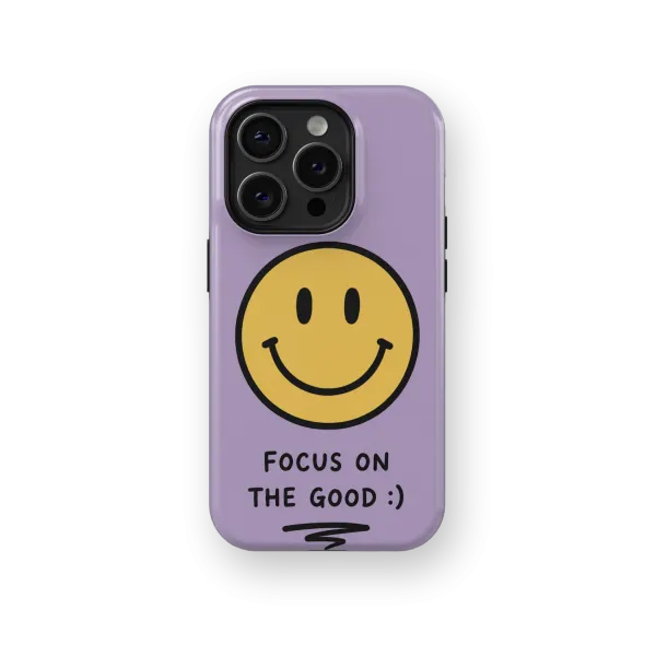 Smiley Violet | Coque de téléphone 3D 2en1 Ultra-résistante