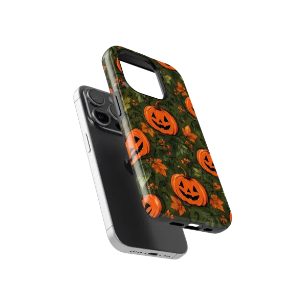 Pumpkin Garden | Coque de téléphone 3D 2en1 Ultra-résistante