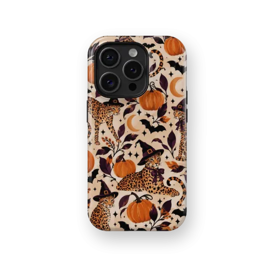 Witchy Leopard | Coque de téléphone 3D 2en1 Ultra-résistante