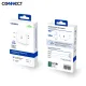 CONNECT - Chargeur Secteur Multi GaN (2x USB-C) 45W Blanc