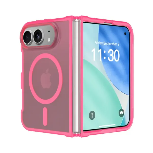 Coque de Protection MagSafe Apple iPhone Duo Rose