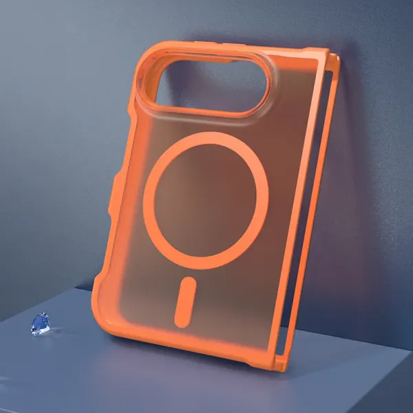 Coque de Protection MagSafe Apple iPhone Duo Orange