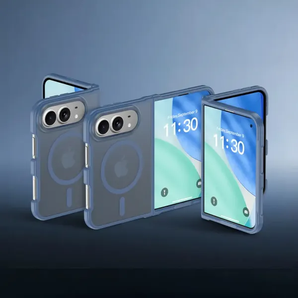 Coque de Protection MagSafe Apple iPhone Duo Bleu