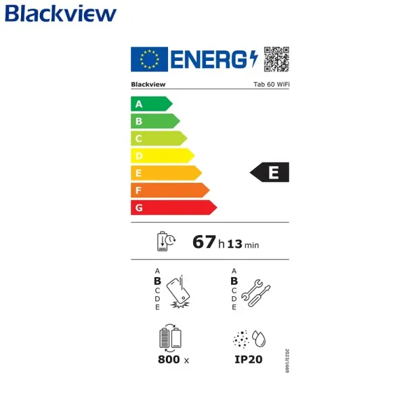 BLACKVIEW Tab 60 128Go Wifi - Neuf