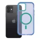FORCELL Coque F-Protect Vivid Premium compatible MagSafe Bleue iPhone 12 / 12 Pro