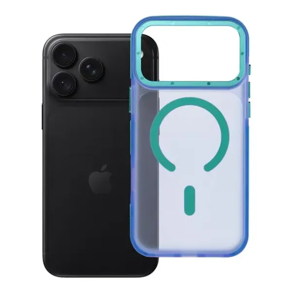 FORCELL Coque F-Protect Vivid Premium compatible MagSafe Bleue iPhone 17 et 18 Pro Max