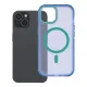 FORCELL Coque F-Protect Vivid Premium compatible MagSafe Bleue iPhone 15