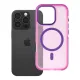 FORCELL Coque F-Protect Vivid Premium compatible MagSafe Rose iPhone 16 Pro Max
