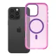 FORCELL Coque F-Protect Vivid Premium compatible MagSafe Rose iPhone 16 Pro