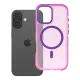 FORCELL Coque F-Protect Vivid Premium compatible MagSafe Rose iPhone 17