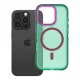 FORCELL Coque F-Protect Vivid Premium compatible MagSafe Vert iPhone 16 Pro