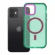FORCELL Coque F-Protect Vivid Premium compatible MagSafe Vert iPhone 12 / 12 Pro
