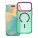 FORCELL Coque F-Protect Vivid Premium compatible MagSafe Vert iPhone 17 / 18 Pro