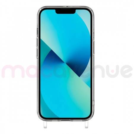 Coque renforcée transparente Skinmoove TPU/PC avec anneau pour iphone 11