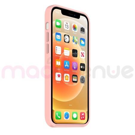 Coque Silicone Moxie BeFluo Fine et Légère pour iPhone 14 Plus, Intérieur Microfibre - Rose clair