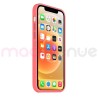 Coque Silicone Moxie BeFluo Fine et Légère pour iPhone 14, Intérieur Microfibre - Rose