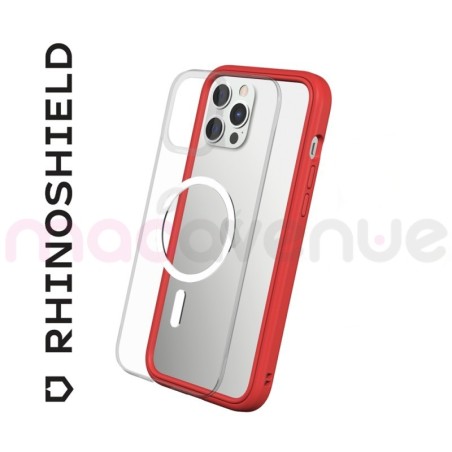 RHINOSHIELD COQUE MODULAIRE MOD NX ROUGE COMPATIBLE MAGSAFE POUR APPLE IPHONE 14 PLUS