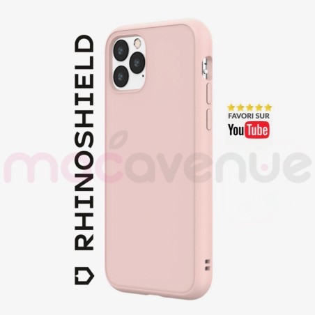 RHINOSHIELD COQUE SOLIDSUIT ROSE CLASSIC POUR APPLE IPHONE XR/11