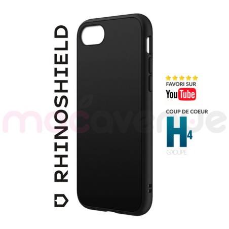 RHINOSHIELD COQUE SOLIDSUIT NOIR CLASSIC POUR APPLE IPHONE 7 / 8 / SE 2020 (4G) / SE 2022 (5G)