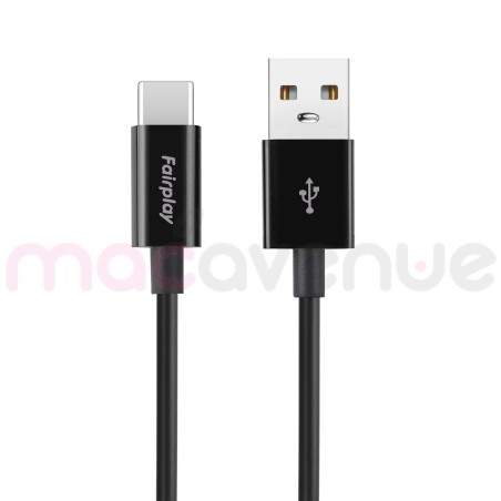 FAIRPLAY SENECIO Câble USB-C 1m (Noir)