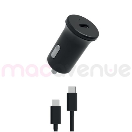 MYWAY PACK CHARGEUR VOITURE PD 20W + USB-C USB-C NOIR