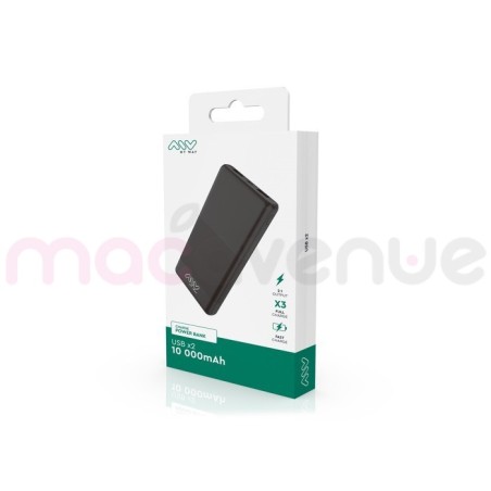 MYWAY POWERBANK 2 USB-A 10000mAh (Noir)